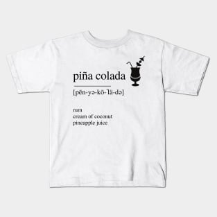 Piña Colada cocktail Kids T-Shirt